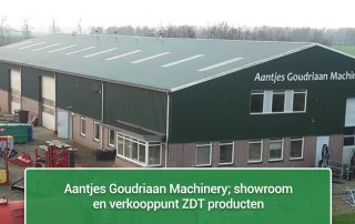 Aantjes Goudriaan Machinery - showroom en verkooppunt ZDT producten
